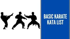 Basic Karate Kata List